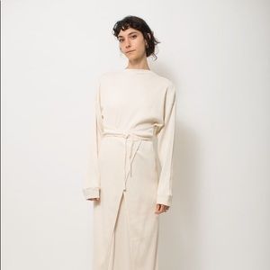 [Used twice] Baserange Shaw Long Sleeve Kaftan dress: Size XS